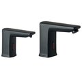 Macfaucets MP22 Matching Pair Of Faucet And Soap Dispenser, Matte Black MP22 MB